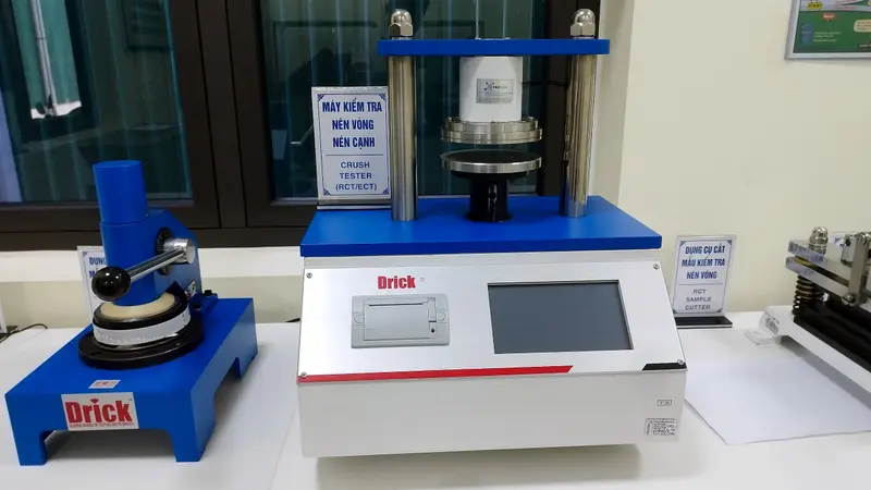 Máy kiểm tra nén vòng, nén cạnh (RCT/ECT)