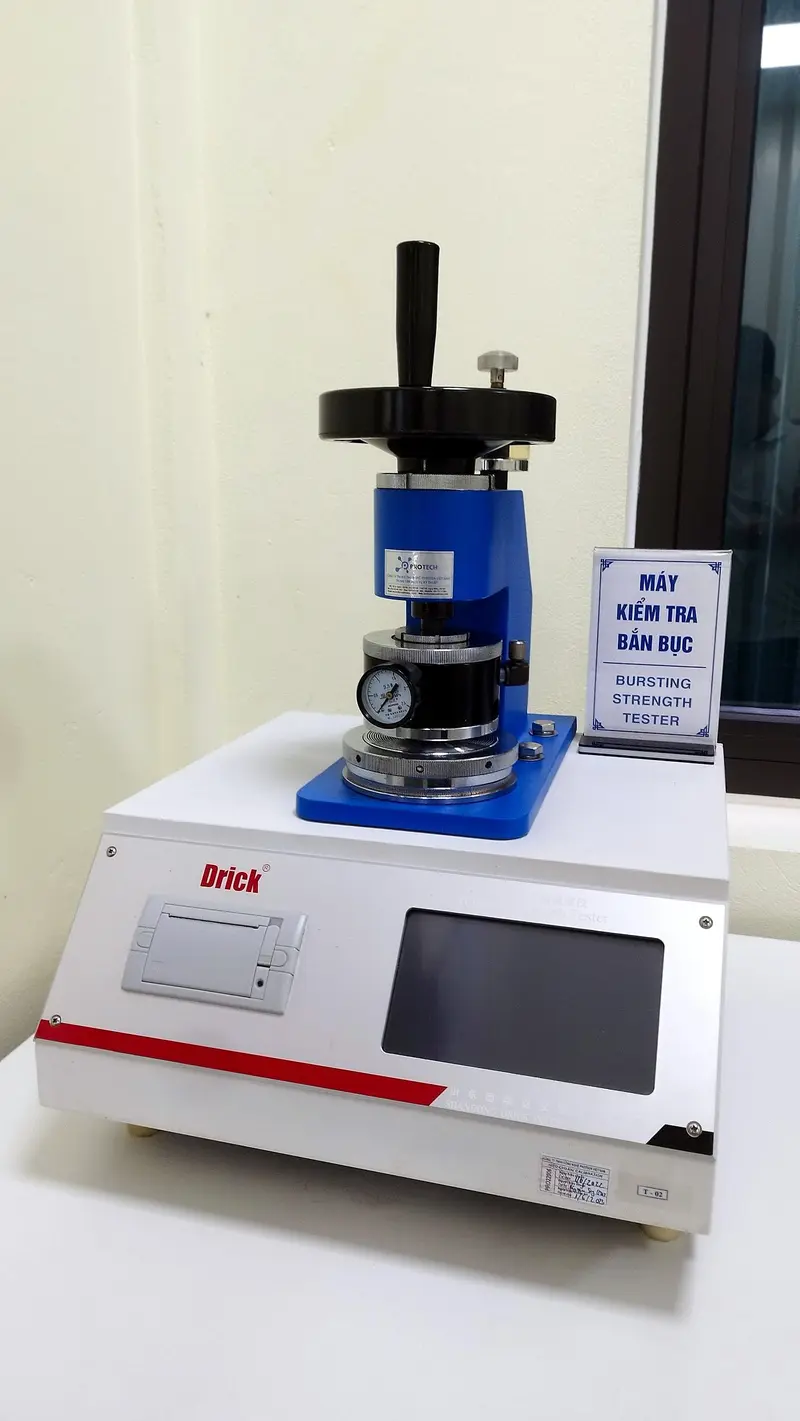 Máy kiểm tra độ bục (Bursting strength tester)